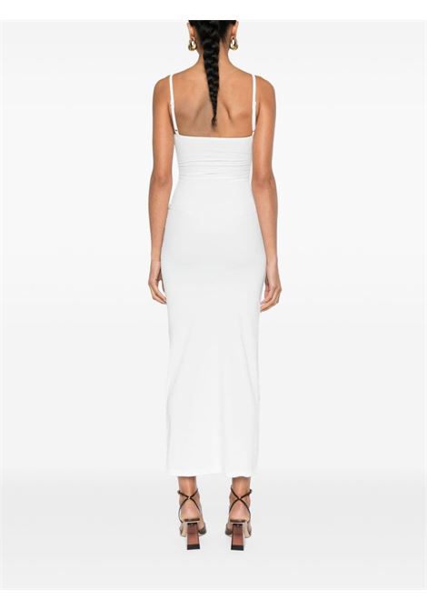 White Crystal Orbit cut-out midi dress Christopher Esber - women CHRISTOPHER ESBER | 24027097WHT